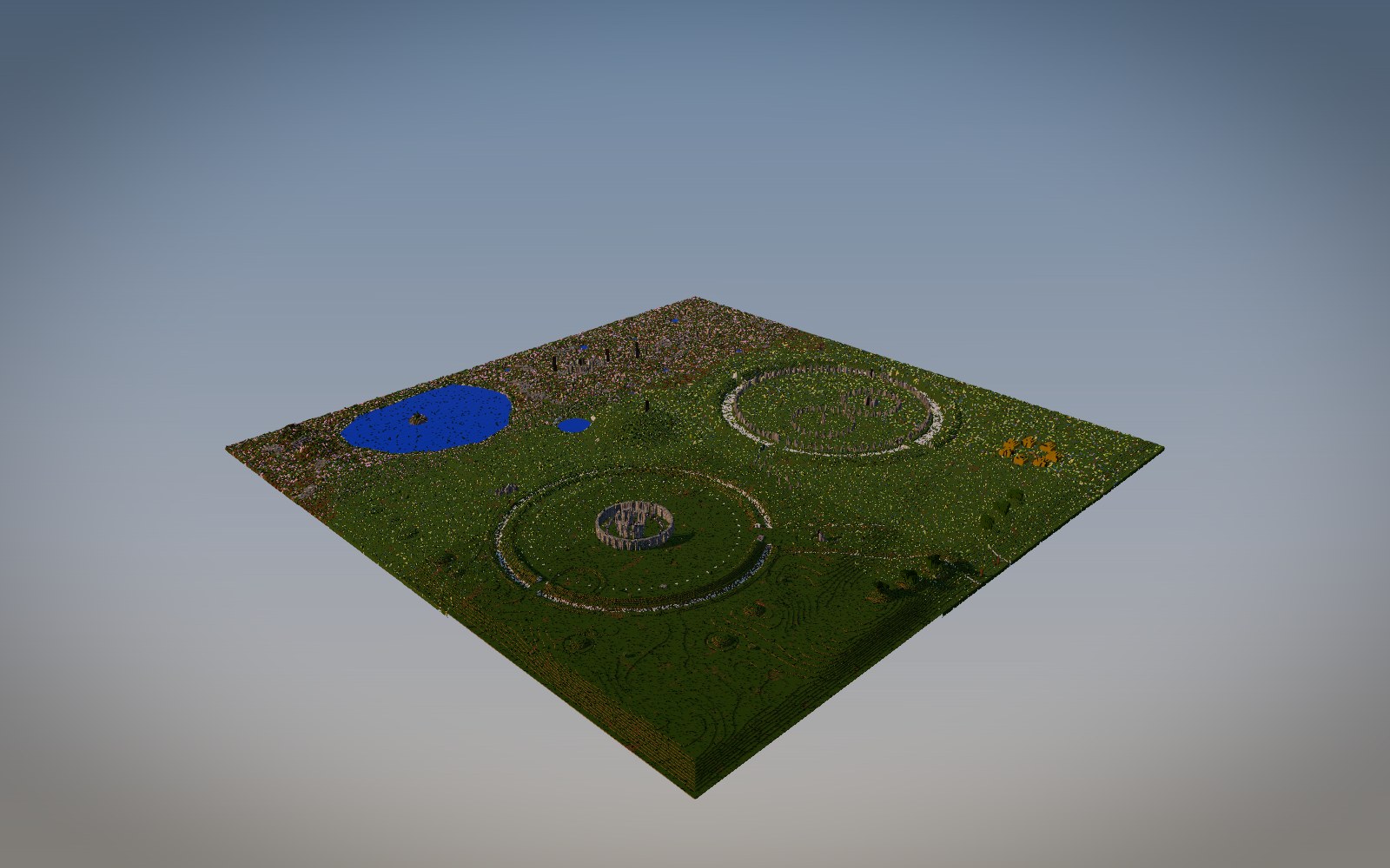 Stone Circles: Stonehenge, Avebury and Callanish Minecraft build cover