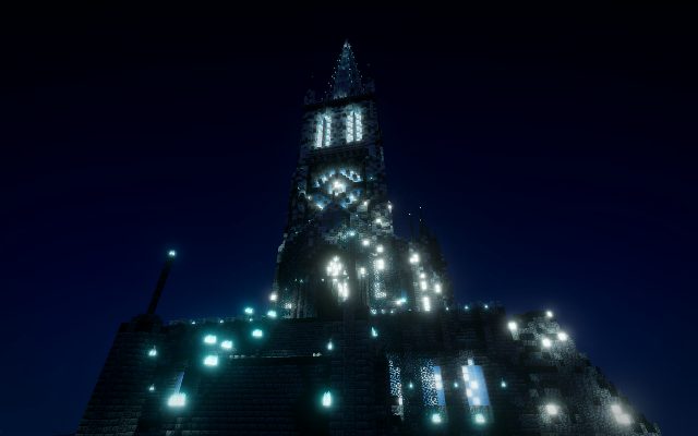 Sculk Cathedral Minecraft build