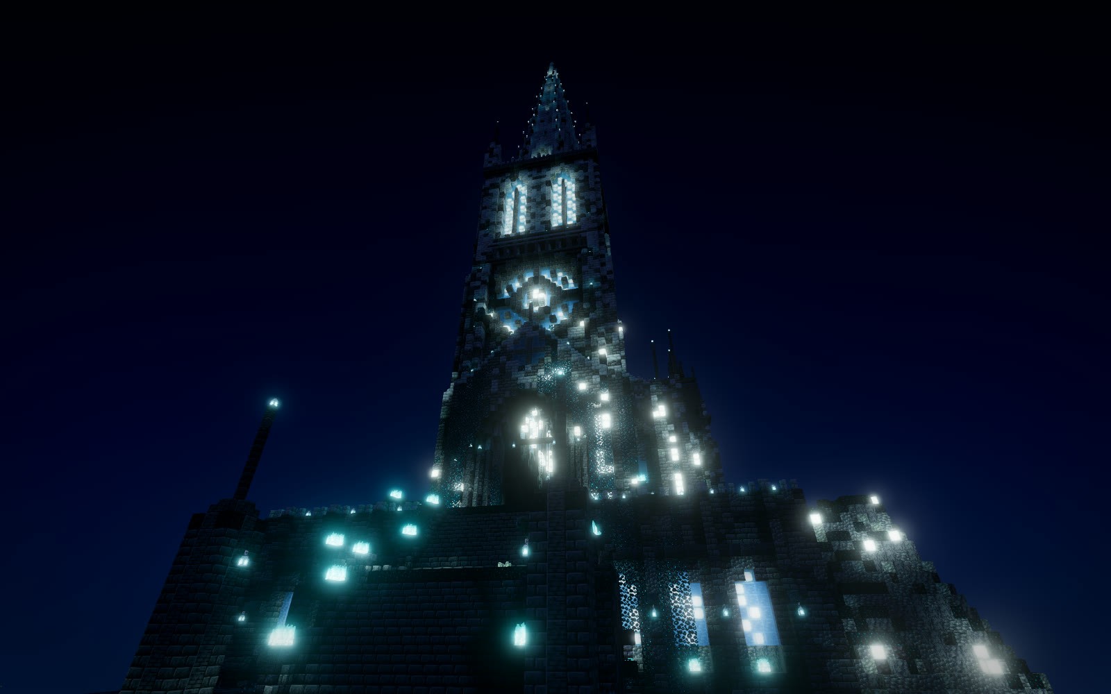 Sculk Cathedral Minecraft build cover