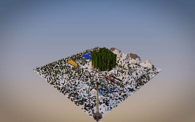 Asgard: Yggdrasil, Valhalla and the Bifrost Minecraft build