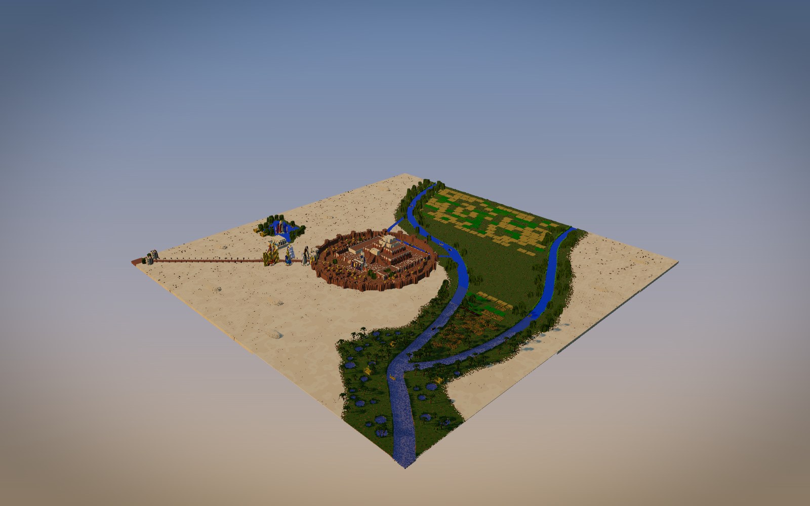 Sumer: Ur, the Great Ziggurat and Eridu Minecraft build cover