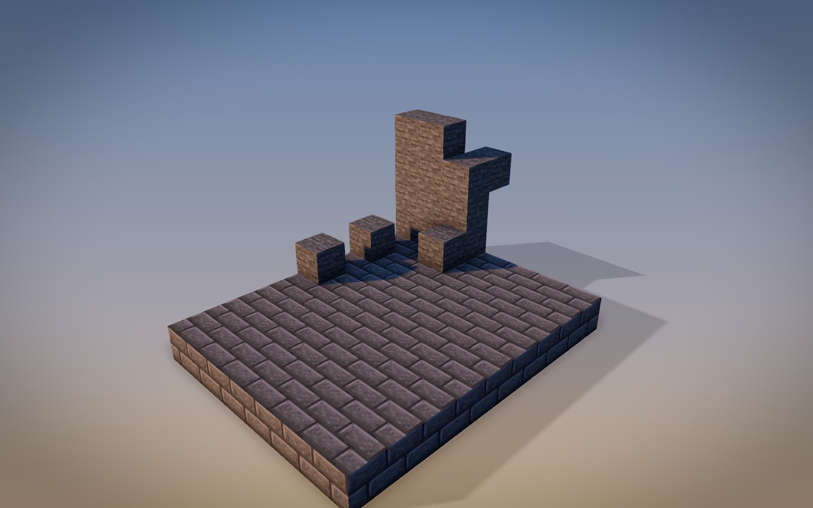 المكان Minecraft build cover